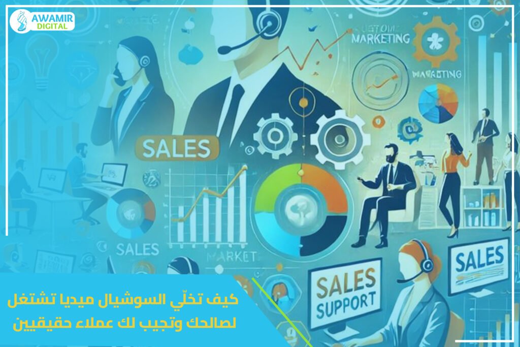 كيف تخلّي السوشيال ميديا تشتغل لصالحك وتجيب لك عملاء حقيقيين؟