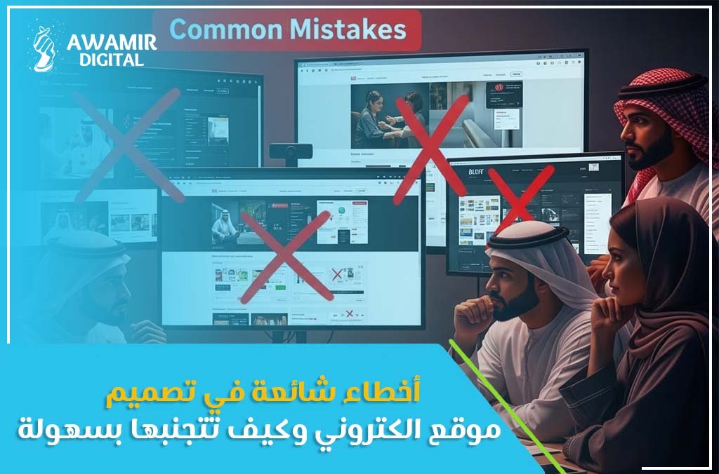 تصميم موقع الكتروني