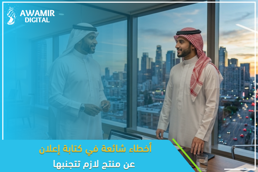 اعلان عن منتج